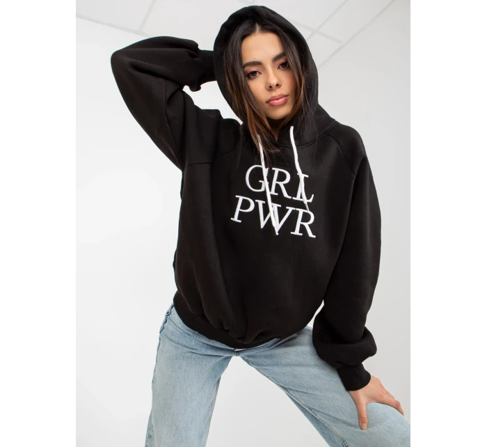 Dámská mikina EM BL 651 2.14X černá - FPrice