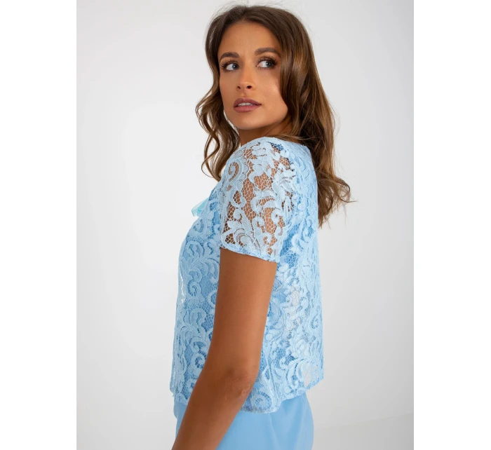 LK SK 509281 šaty.36X světle modrá