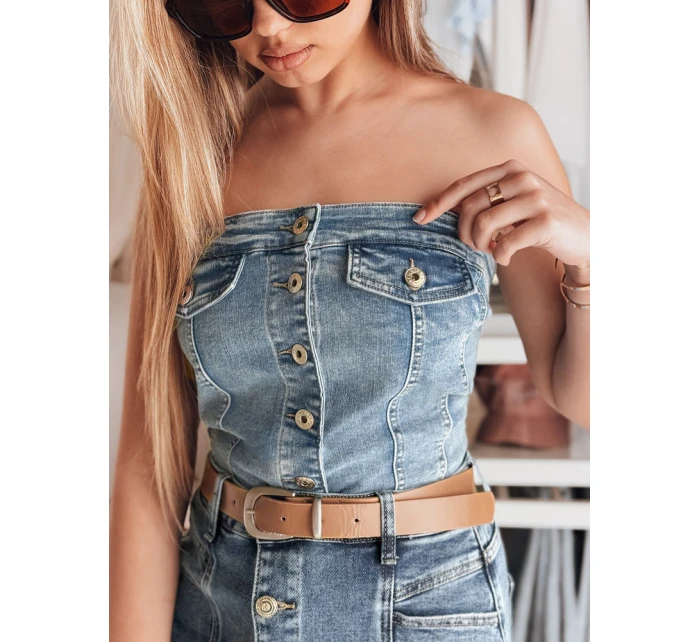 Dámský top modrý model 21988237 - Dstreet Dámský top modrý model 21988237 - Dstreet