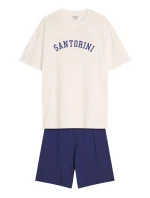 Pánské pyžamo  white  model 21077155 - Henderson