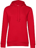B&C Inspire Hooded /women_° Dámská mikina s kapucí 01.W34B red B&C Inspire Hooded /women_° Dámská mikina s kapucí 01.W34B red