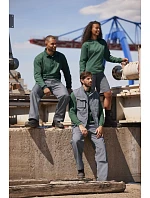 Russell Athletic 012M Pracovní mikina s límečkem 12.012M black Russell Athletic 012M Pracovní mikina s límečkem 12.012M black