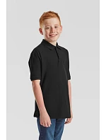 Fruit of the Loom Kids 65/35 Polo Dětské piqué polo 16.3417 deep navy Fruit of the Loom Kids 65/35 Polo Dětské piqué polo 16.3417 deep navy