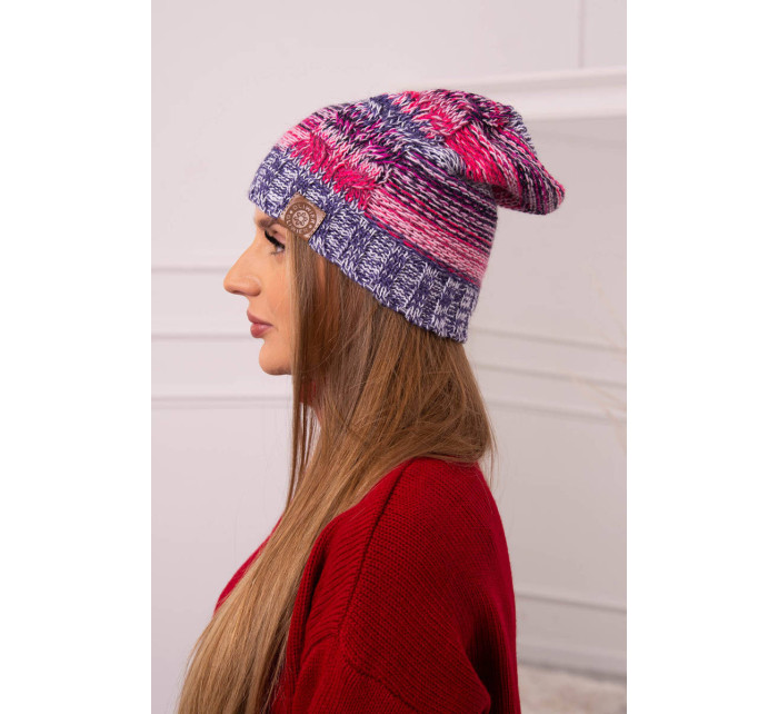 fleecová čepice  fialová model 18752115 - K-Fashion