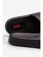 Pánské žabky model 21647584 Černé - Lee Cooper Pánské žabky model 21647584 Černé - Lee Cooper