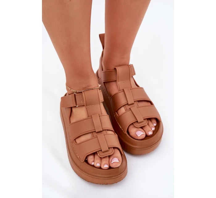 Dámské Sandály Na Platformě Camel Nitavelia Dámské Sandály Na Platformě Camel Nitavelia