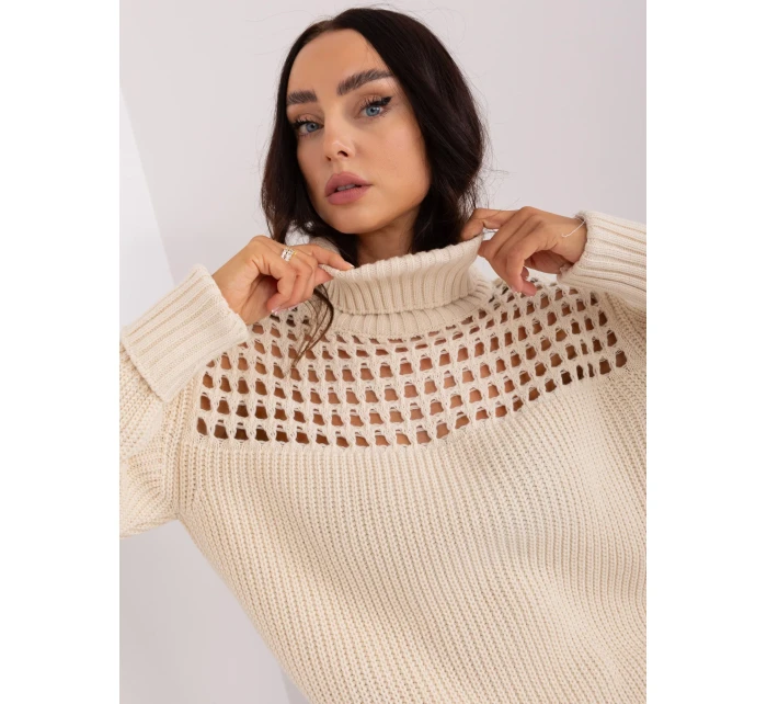 Jumper TO SW 1909.11X světle béžová
