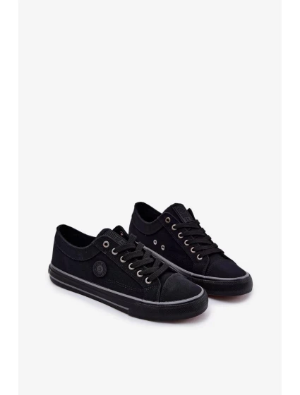 Pánské plátěné tenisky Big Star – černé