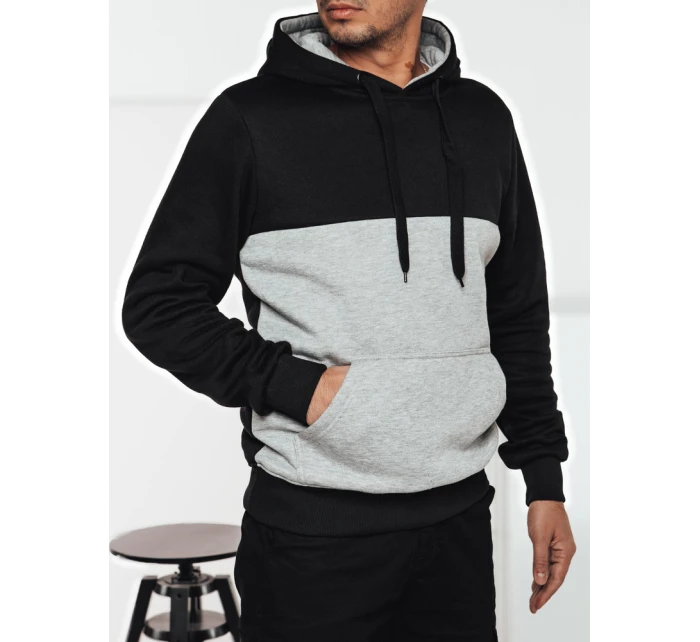 Pánská mikina s kapucí černá Dstreet model 21979929 - FashionStreet Pánská mikina s kapucí černá Dstreet model 21979929 - FashionStreet