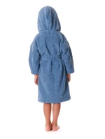 dětský župan Athena s kapucí dětské Denim světlý dětský župan Athena s kapucí dětské Denim světlý