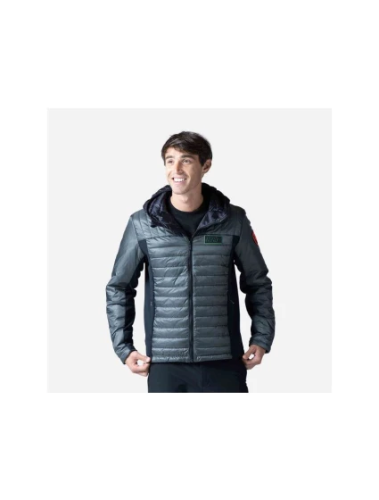 Rossignol Hero Hybrid Light Jkt bunda šedá pánské Rossignol Hero Hybrid Light Jkt bunda šedá pánské