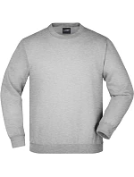 Daiber JN 40K Dětská mikina z těžké bavlny 02.040K grey heather Daiber JN 40K Dětská mikina z těžké bavlny 02.040K grey heather