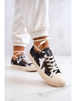 Dámské Materiál Sneakers Camo BIG STAR JJ274237 Bílo-šedé Dámské Materiál Sneakers Camo BIG STAR JJ274237 Bílo-šedé
