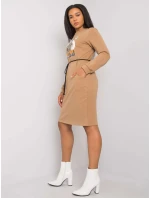 Šaty LK SK 508299.30 velbloudů Šaty LK SK 508299.30 velbloudů