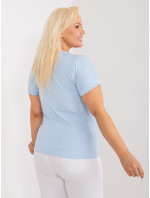T shirt RV TS 9476.25 jasny niebieski