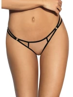 Smyslná tanga V-8848 béžová/černá - Axami Smyslná tanga V-8848 béžová/černá - Axami