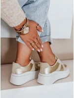 Dámské tenisky na platformě gold model 21991715 - Dstreet