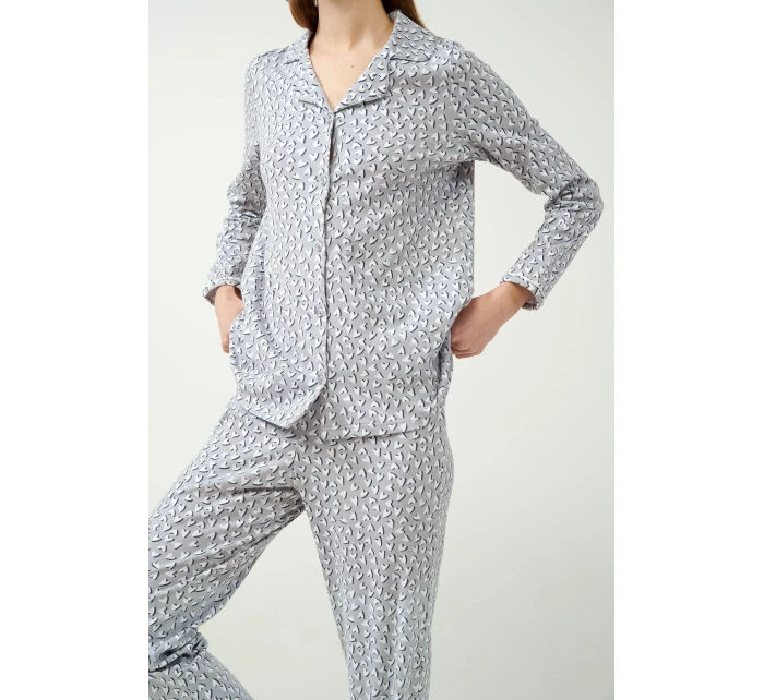 Pyžamo se zapínáním na knoflíky model 20516693 - Vamp