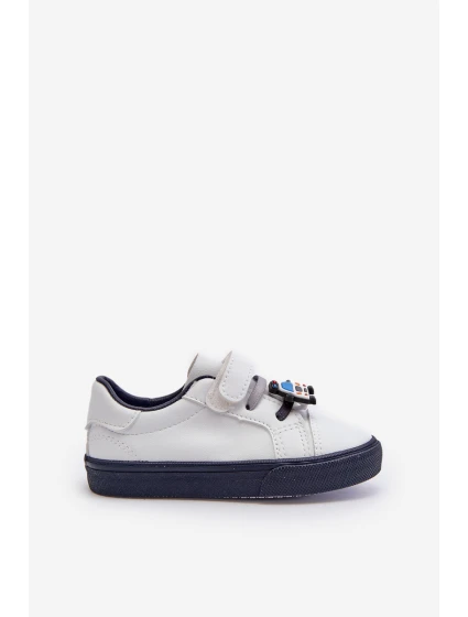 Dětské tenisky s přezkou bílo-modré Pennyn Dětské tenisky s přezkou bílo-modré Pennyn