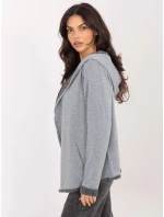 Mikina D68450M01066D3 šedá Mikina D68450M01066D3 šedá