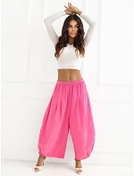 Spodnie IT SP model 22084317 ciemny różowy - FPrice Spodnie IT SP model 22084317 ciemny różowy - FPrice