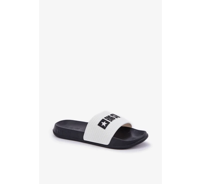 Pánské pantofle Big Star – bílé