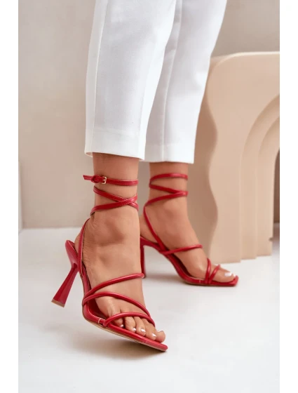 Sandály na podpatku model 203590 Step in style Sandály na podpatku model 203590 Step in style