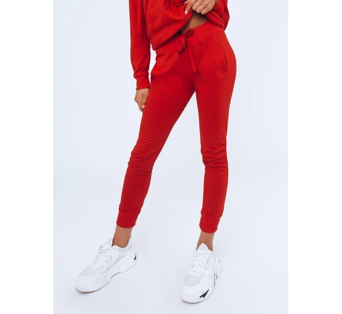 Dámské tepláky LARA červená Dstreet model 21963198 - FashionStreet Dámské tepláky LARA červená Dstreet model 21963198 - FashionStreet