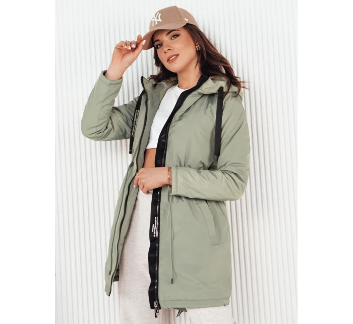 Dámská přechodná bunda VERCHA zelená FashionStreet TY4262