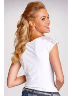 Dámské tričko model 21224322 white - Eldar