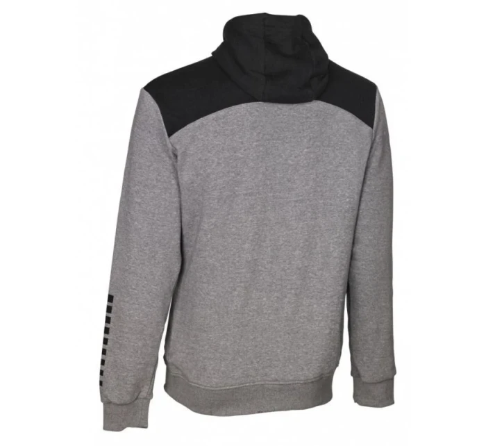 Mikina Select Oxford Zip Hoodie U T26-01811 šedá/černá mikina