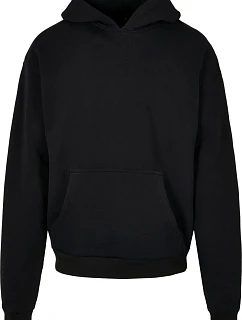 Build your Brand BY 162 Mikina s kapucí z těžké bavlny "Ultra Heavy" 56.0162 black