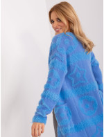 Sweter AT SW 234503.00P niebieski