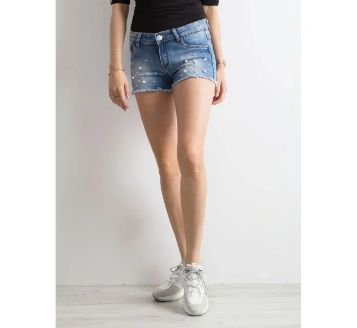 JMP SN S1618 šortky.16P modrá