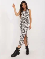 Sukienka LK SK model 20463720 ecru - FPrice Sukienka LK SK model 20463720 ecru - FPrice