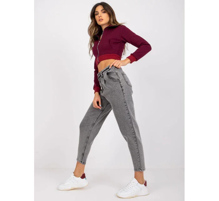 Džínové kalhoty MR SP 255.56P tmavě šedá