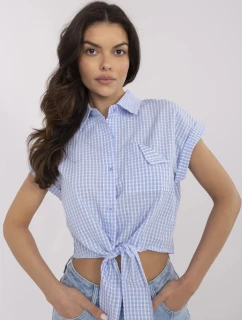 Košile NM BZ KA 01147.62P bílo-modrá