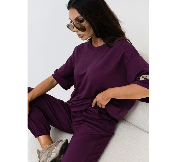 Sada RV KMPL A1290.94 tmavě fialová