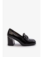 Dámské boty na vysokém podpatku, model 20446371 černá D&A - Kesi