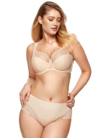 Dámská polovyztužená podprsenka Zara / B3 Béžová - Gorteks
