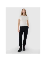 Dámské žebrované tričko 4F 4FWSS25TTSHF1968-11S Dámské žebrované tričko 4F 4FWSS25TTSHF1968-11S