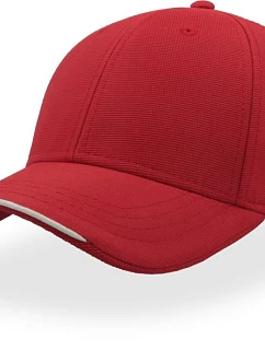 6 panelová kšiltovka red model 22479001 - Atlantis Headwear