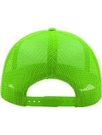 Atlantis Headwear Rapper 5 panelová síťovaná kšiltovka 33.2070 green fluo Atlantis Headwear Rapper 5 panelová síťovaná kšiltovka 33.2070 green fluo