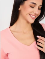 T shirt RV TS model 21888890 brzoskwiniowy - FPrice T shirt RV TS model 21888890 brzoskwiniowy - FPrice