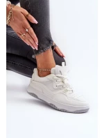 Dámské Tenisky na platformě White Etnaria Dámské Tenisky na platformě White Etnaria