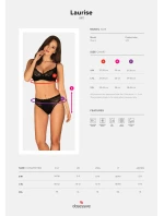 Elegantní set Laurise set 2XL/3XL - Obsessive