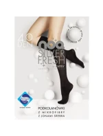 Dámské podkolenky s ionty stříbra