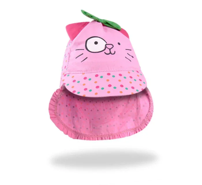 ČEPICE "RŮŽOVÁ KOČKA" CLE-097