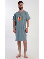 Pánská noční košile s krátkým rukávem model 21362744 - Vienetta MAN