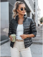 kurtka damska pikowana czarna model 22020805 - FashionStreet